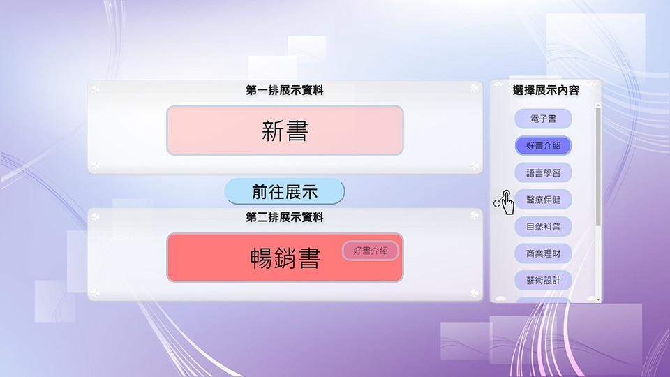 Choose Upper and Lower Slides Topic